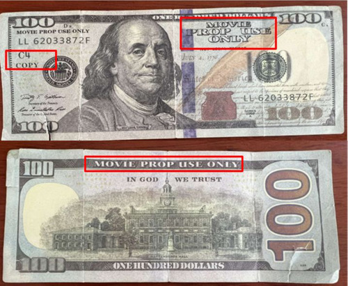 Кино зураг авалтад ашиглах зориулалттай хуурамч долларыг Банкинд  солиулахыг завджээ